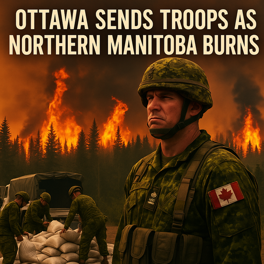 Manitoba Burns While Ottawa Sleeps: Military Deployed to Clean Up Another Predictable Climate Disaster