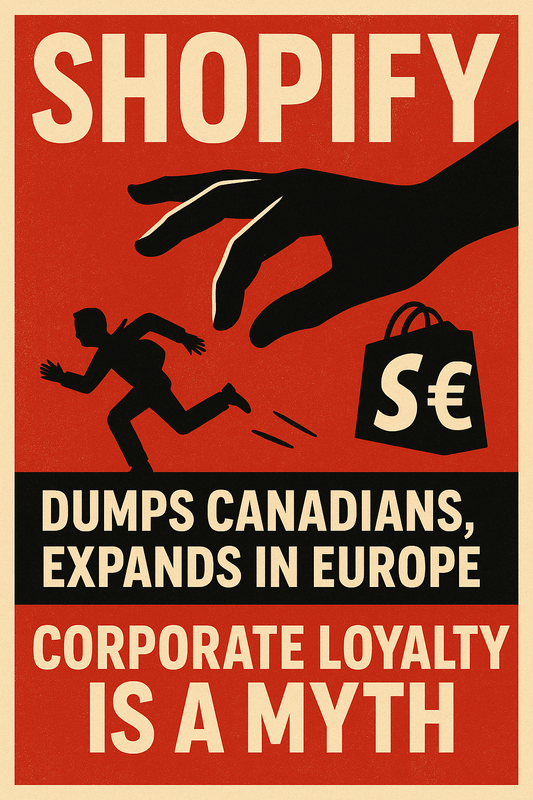 Shopify Dumps Canadians, Expands in Europe: Corporate Loyalty Is a Myth
