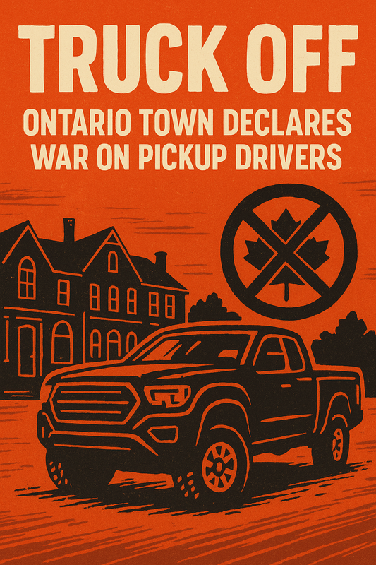 Truck Off: Ontario Town Declares War on Pickup Drivers