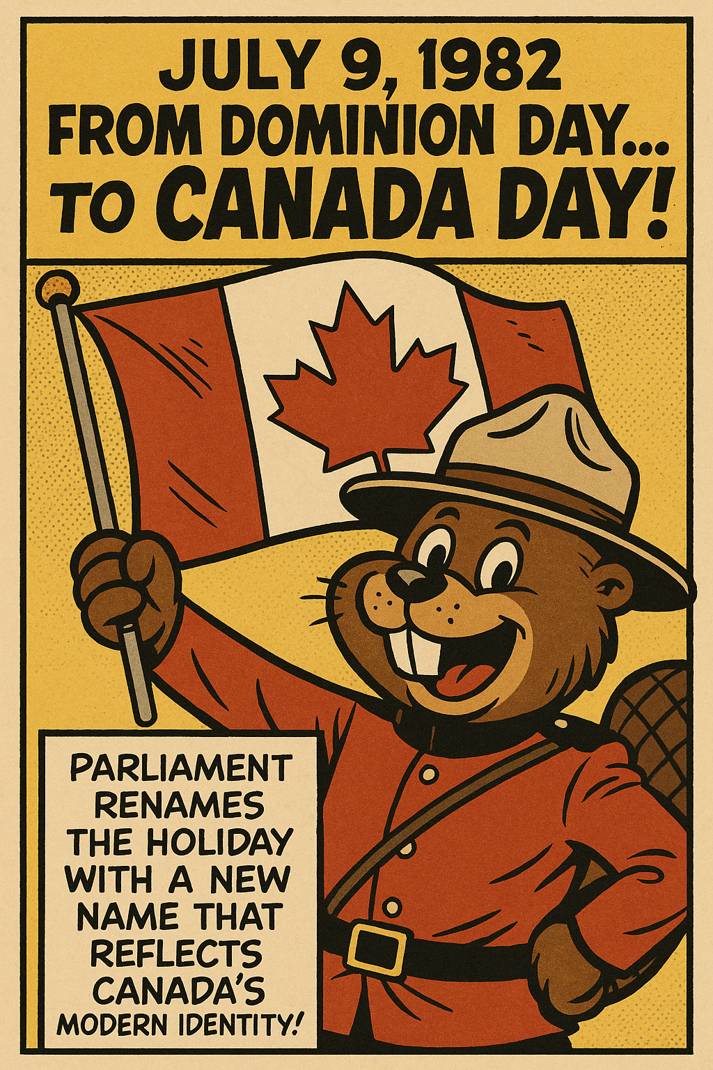Today In Canadian History July 9: A Nation's New Name: The Day Dominion Day Became Canada Day