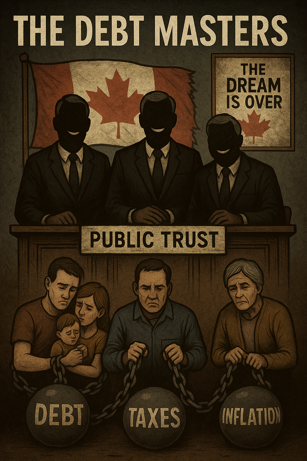 Drowning in Debt: How the Canadian Dream Became a Nightmare of Financial Slavery