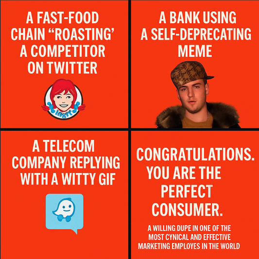They Think You're an Idiot: How Brands Use "Witty" Social Media to Manipulate You into Compliance