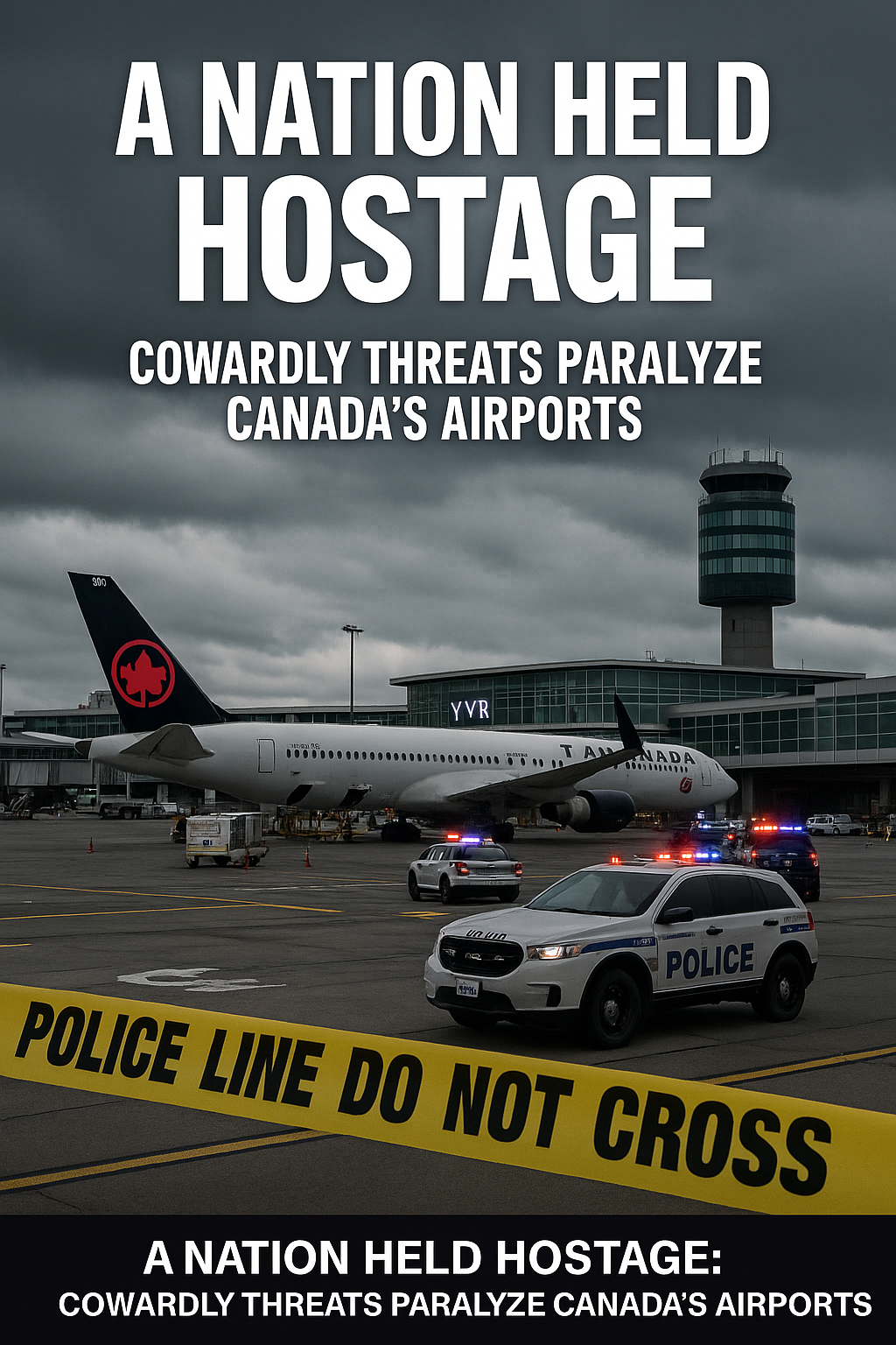 A Nation Held Hostage: Cowardly Threats Paralyze Canada's Airports, Exposing Our Utter Vulnerability