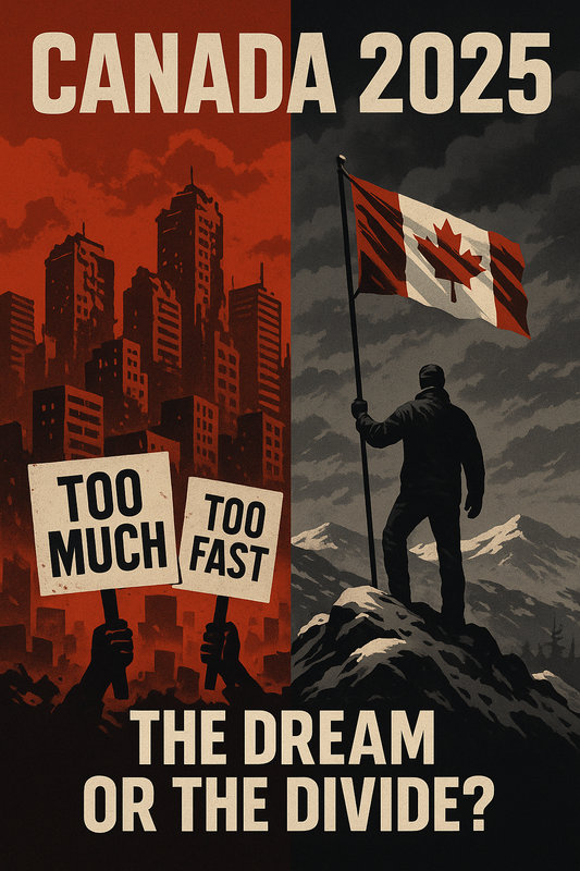 Canada’s 2025 Reality Check: Immigration Divide, Vanishing Middle Class, and Climate Doubt Rising