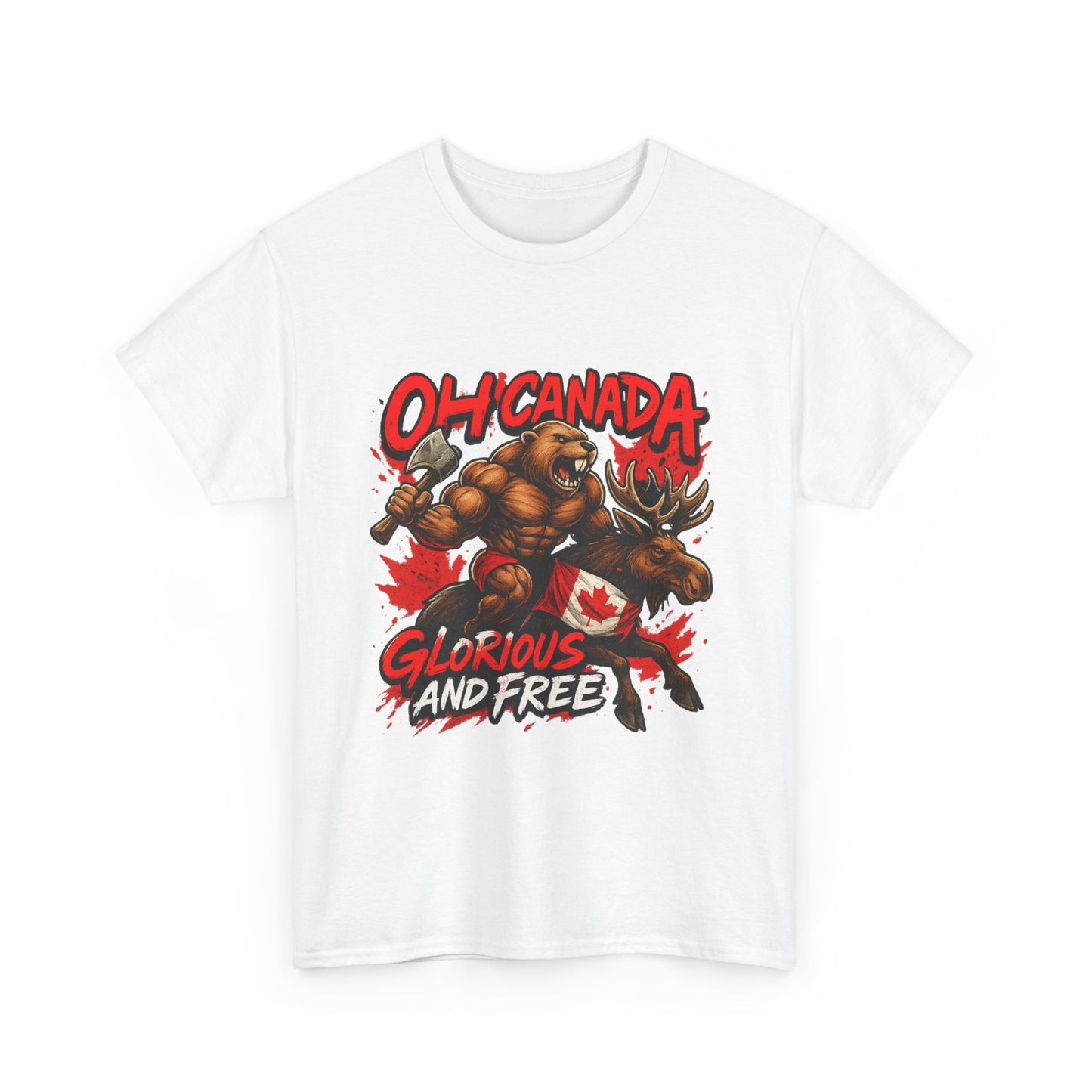 Ride with the North: The "Glorious and Free" Canadian T-Shirt