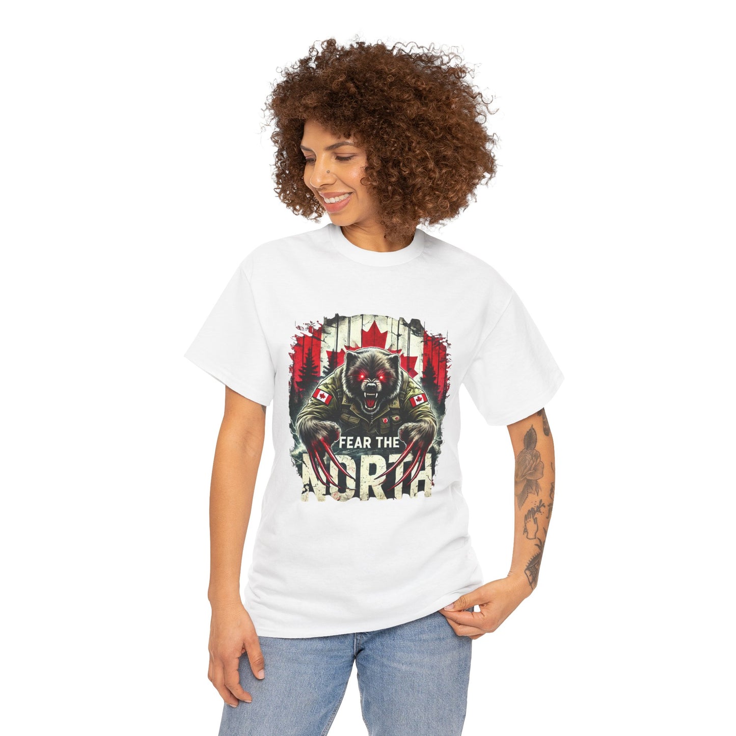 Fear the North T-Shirt | Patriotic Canadian Apparel | Canada Pride