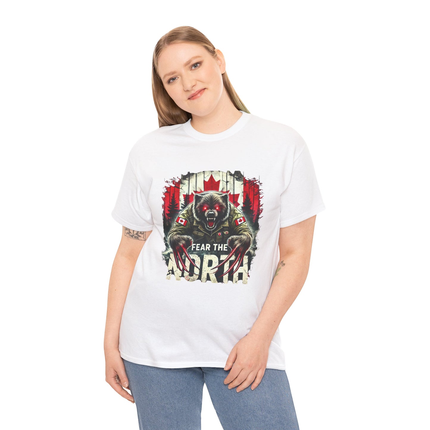Fear the North T-Shirt | Patriotic Canadian Apparel | Canada Pride