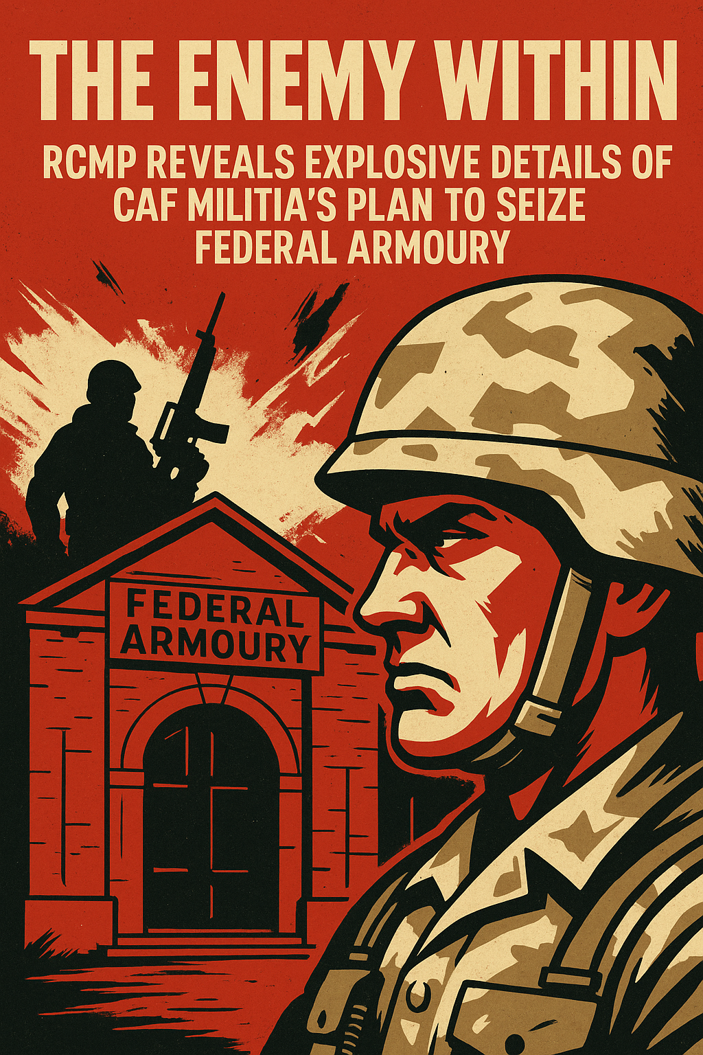The Enemy Within: RCMP Reveals Explosive Details of CAF Militia’s Plan to Seize Federal Armoury
