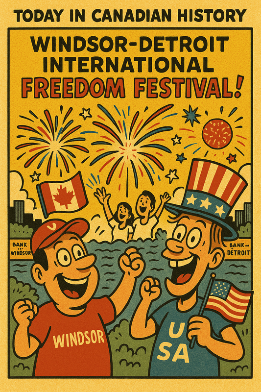 Today In Canadian History July 4th, 1959: Two Nations, One Friendship: The Story of the Freedom Festival