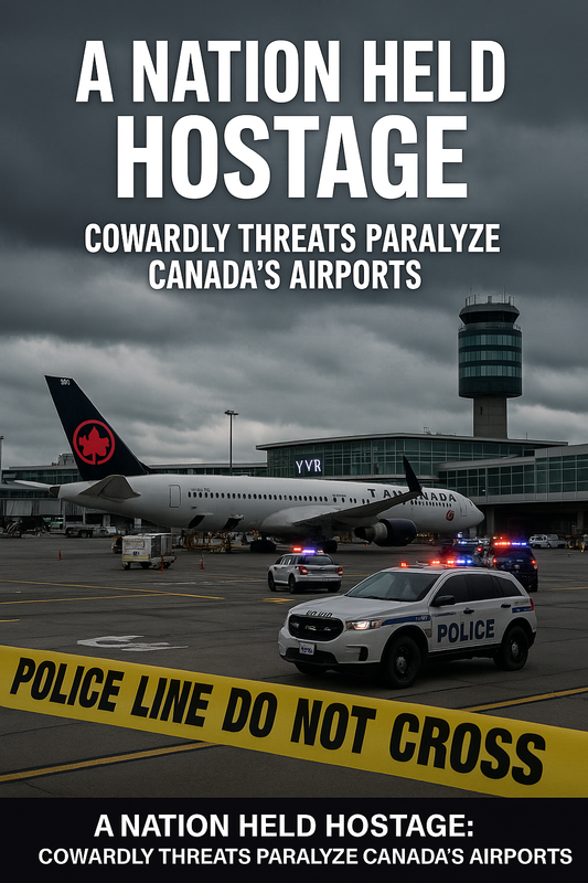 A Nation Held Hostage: Cowardly Threats Paralyze Canada's Airports, Exposing Our Utter Vulnerability