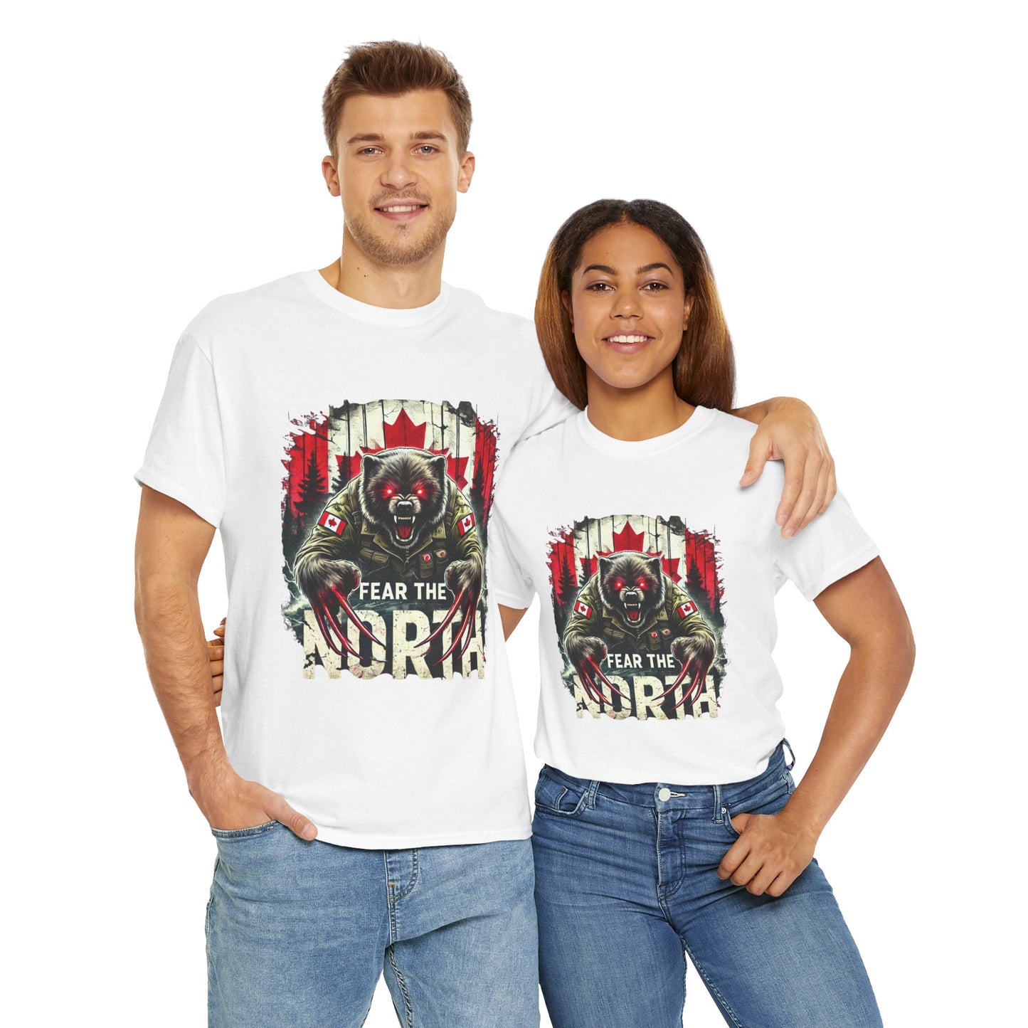 Fear the North T-Shirt | Patriotic Canadian Apparel | Canada Pride