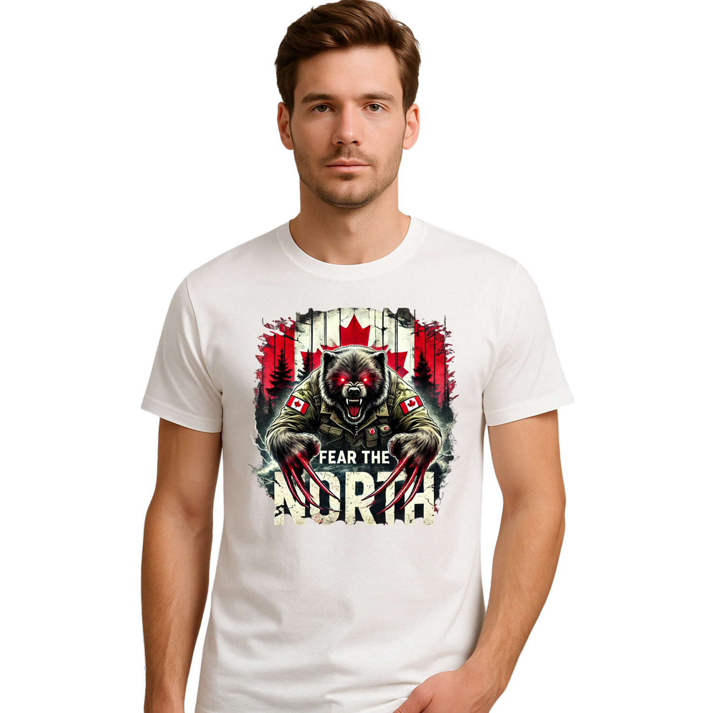 Fear the North T-Shirt | Patriotic Canadian Apparel | Canada Pride